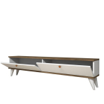 TV laud Kalune Design Paris, valge/pruun