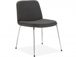 2-kohaline toolikomplekt Notio Living Heino, tumehall/kroom