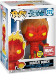 Funko POP! Marvel Human torch hottopic exclusive