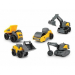 Ehitusmasinate komplekt Simba Dickie Toys Construction Volvo Micro Workers 5 tk
