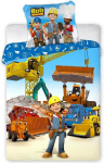 Laste voodipesukomplekt Bob the Builder 100x135, 2 osa