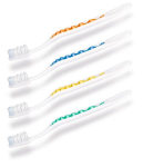 Keskmise k&otilde;vadusega hambahari Trisa Pearl White 1 tk