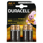 Patareid DURACELL MN1500 AA, 4 tk