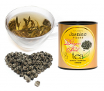 Eksklusiivne Hiina Jasmiini roheline tee "Draakoni p&auml;rl", Jasmine Green tea &bdquo;DRAGON PEARL&rdquo;, PT100g