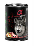 Alpha Spirit konserv koertele lambalihaga 400g