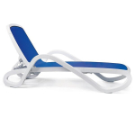 Lamamistool Nardi Alfa Bianco/Blu, valge/sinine