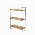 Seinariiul Kalune Design Wall Shelf 854, helepruun/must