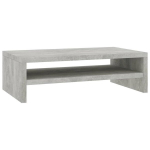 Monitori hoidja vidaXL Monitor Stand Concrete 42x24x13, Pilka