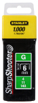 Klambrid Stanley 1-TRA709T G-t&uuml;&uuml;pi 14 mm, 1000 tk