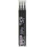 S&uuml;damikud Pilot Frixion Ball, 0,7 mm, must, 3 tk.