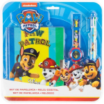 Blogi, kell ja 6 v&auml;rvilist pliiatsit kutsikad patrullivad (Paw Patrol)