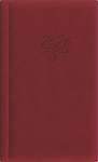 N&auml;dal B6, k&otilde;vak&ouml;ide, fashion kaaned (TUMEPUNANE), Lady WEEK, Teacher's book, FASHION covers (dark red)