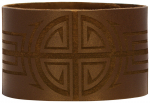 Bico Brown nahast k&auml;tised / randmepaelad (BWB15 Brown) 50mm 1 31/32&Prime;