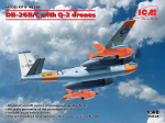 Liimitav mudel ICM 48286 DB-26B / C Q-2 droonidega 1/48