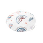 Kirsikividega t&auml;idetud valge padi Bocioland, vikerkaar, BOC0205