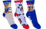 Poiste sokid Paw Patrol, 3 paari