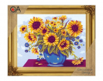 Kanvaa pildiga - tikkimiskomplekt, 22cm x 30cm, Collection D'Art, 6226K