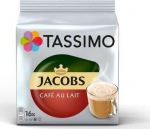 Kapslid Jacobs CAFF&Eacute; AU LAIT Tassimo, 16 kapslit