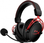 Juhtmeta m&auml;nguri peakomplekt HyperX Cloud Alpha Wireless, must/punane