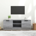 vidaXL telerikapp, hall Sonoma tamm, 102 x 35 x 36,5 cm, tehispuit