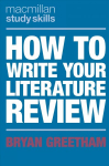 How to Write Your Literature Review 1st ed. 2021