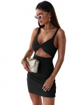 Naiste kleit Savona, must, S/L