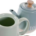 Teekann - DKD Home Decor - Sinine Keraamika Mint - 1L - 2 tk - Mitte sobiv n&otilde;udepesumasinasse