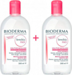 Bioderma Sensibio H2O Make Up Removing Micelle Solution 2x500ml