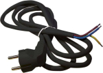 S&uuml;learvuti laadija Emos Toitekaabel S18312, 2m, 3x1,0mm2, must, PVC, H05VV-F 3G, 1 tk, riputatav