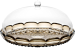 Guzzini vanity kahepoolne tordialus kaanega, 30 cm, suitsutatud