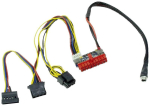 Inter-Tech toiteplokk MINI-ITX PSU 120W REV. 2 (ohne Netzteil, unterst&uuml;tzt Netzteile bis 120W, null Watt)