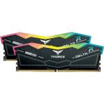 Operatiivm&auml;lu (RAM) 32GB Team Group DIMM 6000 (2x 16 GB) Dual-Kit (schwarz, FF3D532G6000HC30DC01, Delta RGB, INTEL XMP)