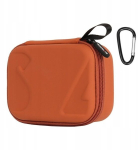 Sunnylife Standard Combo Bag OA6-B131, oranž, 141g, 156&times;116&times;67mm, PU nahk+EVA, DJI Osmo Action 6/5 Pro/4/3, karabiin