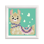 Teemantmosaiik Lama Heart, 9x9 cm