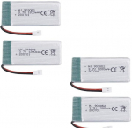 4 tk laetav Lipo aku (3.7v, 1200mAh Lipo) Syma X5SC X5SW Quadricopter Drones jaoks