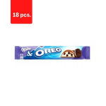 &Scaron;okolaaditahvel MILKA Oreo, 37 g x 18 tk. pakett