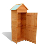 vidaXL aia hoiukapp, pruun 42,5 x 64 x 190 cm