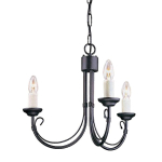 Rippvalgusti Elstead Lighting Chartwell CH3-BLACK