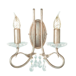 Seinavalgusti Elstead Lighting Christina CRT2-SILVER-GOLD