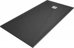 Ristk&uuml;likukujuline du&scaron;ialus Mexen Stone+ koos sifooniga, Anthracite, 160x70,80,90,100 cm