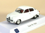Saab 96 White 1964 3898002 Atlas Saab Collection 1:43
