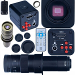 Mikroskoobi komplekt Rosfix Black PRO KMNBP-HDMI &ndash; FullHD HDMI-v&auml;ljund, 180x suum, 16 MP foto