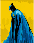 Maalimiskomplekt numbrite j&auml;rgi Batman 1 40x50