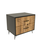 &Ouml;&ouml;kapp Kalune Design Felicita, hall/pruun