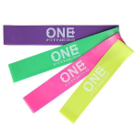 Treeningkummide komplekt One Fitness PBF SET 04, 4 tk