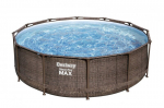 Karkassiga bassein Bestway Steel Pro Max Swim Vista 366x100 cm, filtriga