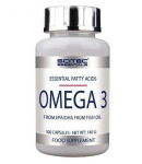 Toidulisand Scitec Omega 3, 100 kapslit