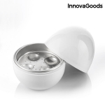 InnovaGoods Boilegg mikrolaineahju munakeetja koos retseptiraamatuga