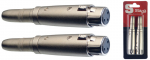 Stagg AC-XFPFH, Aux 6.3 mm F/XLR F