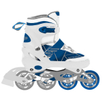 Reguleeritava suurusega rulluisud Spokey Tony, valge/sinine